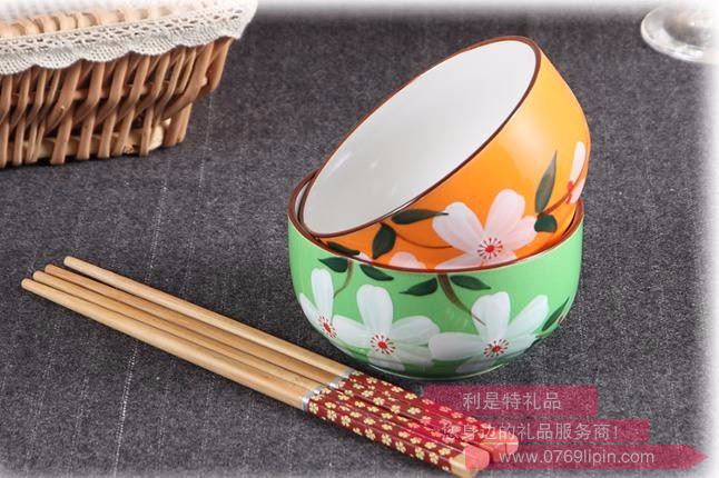 金玉滿堂櫻花兩碗兩筷