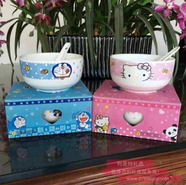 2頭卡通餐具