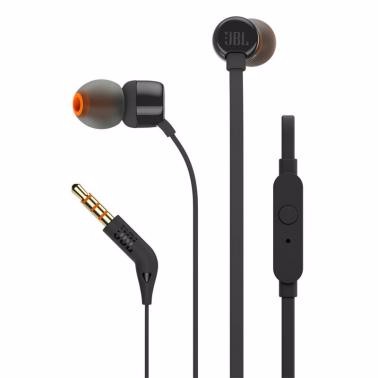 JBL T110 輕盈入耳式耳機 蘋果 安卓通用手機線控面條線耳機 重低音 可通話耳麥