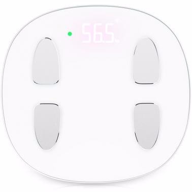 樂(lè)心S5 智能體脂秤 電子秤 體重秤 智能WiFi數(shù)據(jù)傳輸（白色）