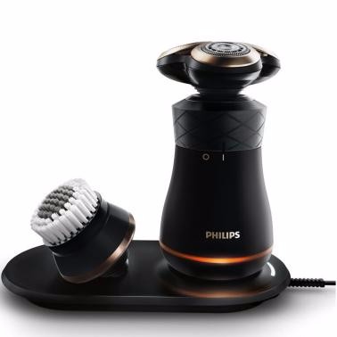 飛利浦（PHILIPS）電動剃須刀 S8860/62 復(fù)古多功能禮盒裝 無線充電 三刀頭刮胡刀