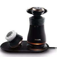 飛利浦（PHILIPS）電動(dòng)剃須刀 S8860/62 復(fù)古多功能禮盒裝 無線充電 三刀頭刮胡刀