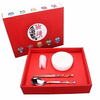 相親相愛(ài)一家人陶瓷四件套 LMD-XP-031