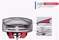 法國(guó)大使DELSEY 單夾層可折疊（翻卷）背包 703706600