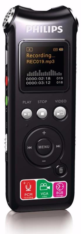 飛利浦 voice tracer 數(shù)碼錄音筆 VTR8000（8GB）