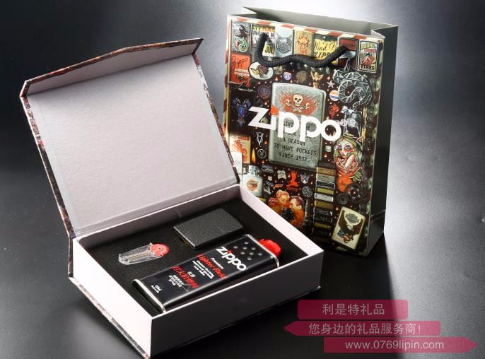 ZIPPO油、火石禮盒套裝