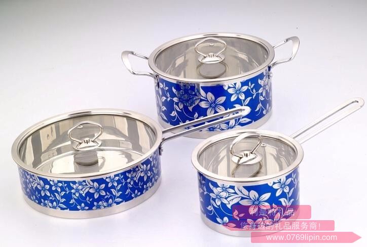 201不銹鋼寶興達(dá)紅花/藍(lán)花/紫花六件套