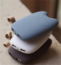 磨砂毛絨漆移動(dòng)電源 A67