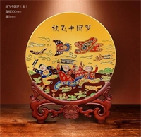 12寸定制類(lèi)放飛中國(guó)夢(mèng)工藝擺件