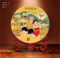 12寸定制類(lèi)和氣致祥工藝擺件