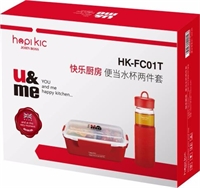 快樂(lè)廚房便當(dāng)水杯兩件套 HK-FC01T