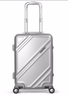 BJ7*25001 四輪旋轉(zhuǎn)拉桿箱55CM 銀色