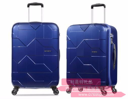 I60*21102 新秀麗四輪拉桿箱 24寸-深藍(lán)色