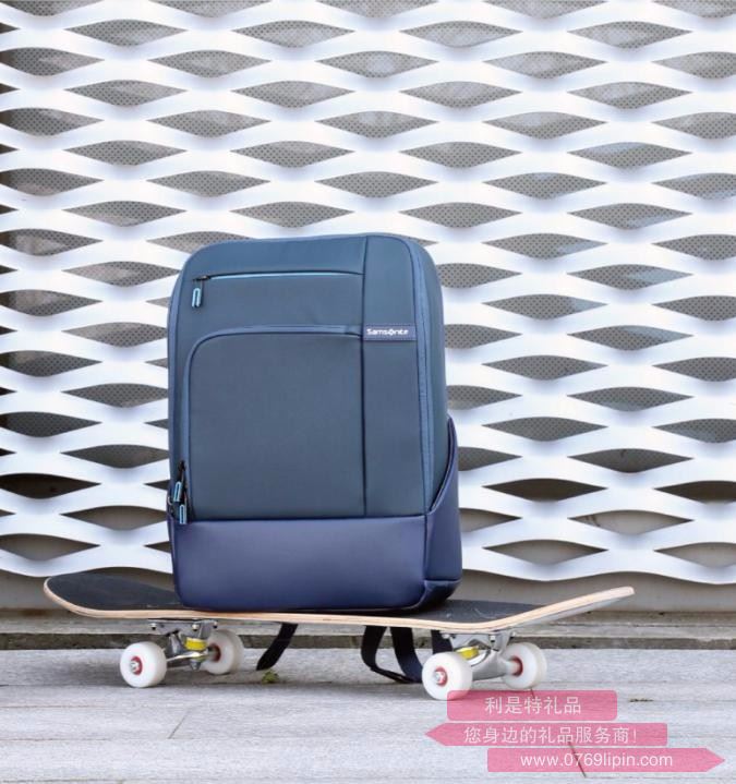 BQ7*41002 新秀麗雙肩包—藍色