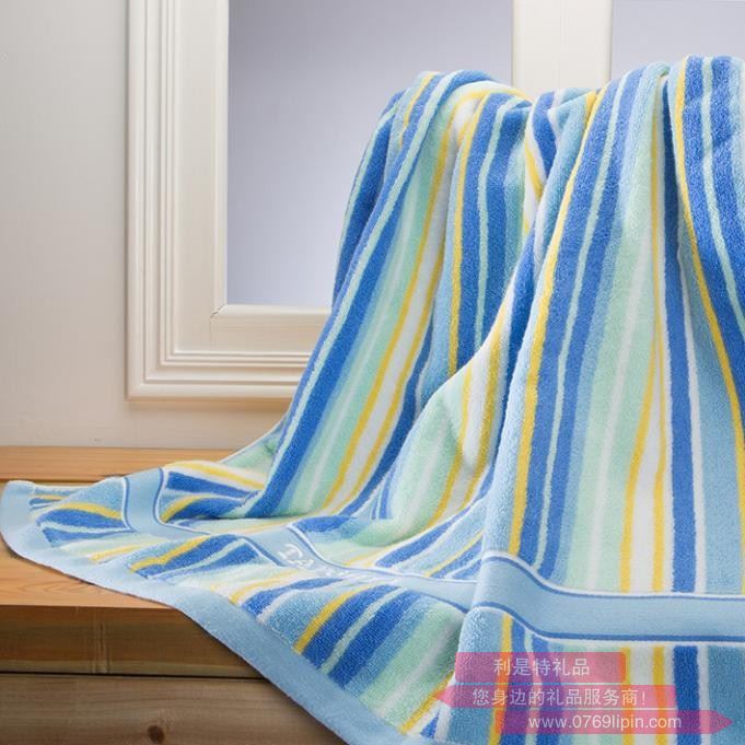 絢麗彩條1浴巾禮盒/藍(lán)TA070102005ZZ