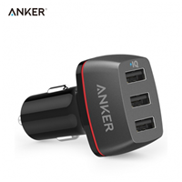 Anker安克車(chē)載充電器36W  黑