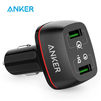 Anker安克 雙口手機(jī)充電器可用車(chē)載充電