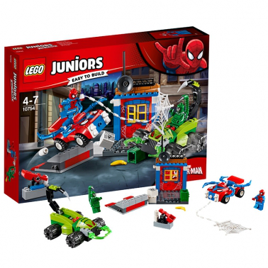 LEGO/樂高 玩具 小拼砌師 Juniors 4歲-7歲 蜘蛛俠大戰(zhàn)蝎子人 10754 積木LEGO