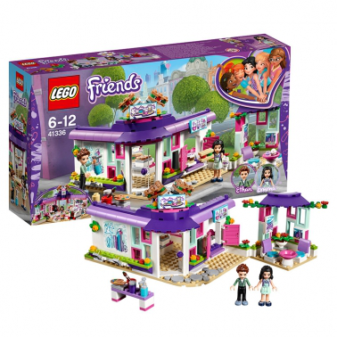 LEGO/樂高 玩具 好朋友 Friends 6歲-12歲 艾瑪?shù)乃囆g(shù)咖啡館 41336 積木LEGO