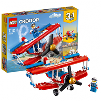 LEGO/樂高 玩具 創(chuàng)意百變組 Creator 7歲-12歲 超膽俠特技飛機 31076 積木LEGO