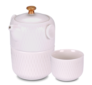 LC-SJL06    全瓷 旅行茶具套裝