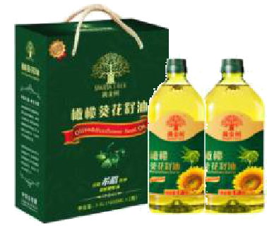 黃金樹橄欖葵花籽油禮盒裝