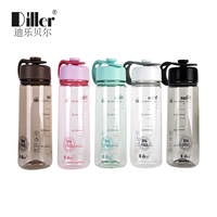 調(diào)節(jié)硅膠手提杯 tritan-D05-600透明
