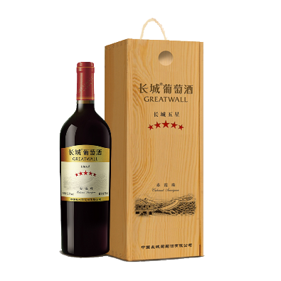 中國城五星赤霞珠木盒干紅（G20特標(biāo)）