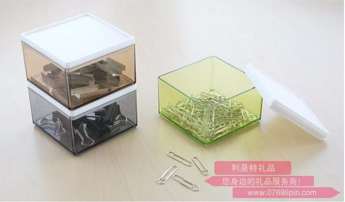 SD-2501(透明色) 帶蓋方形儲物