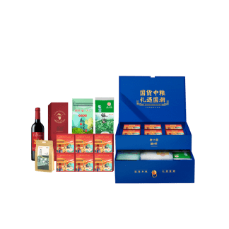 國貨中糧*糧小買雙層抽屜精裝中秋禮盒C
