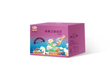糧小買貴妃的粥核桃芝麻桑葚代餐粥