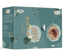 中糧可益康桂花堅果藕粉禮盒
