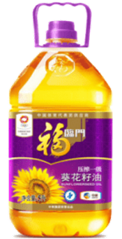 中糧·福臨門壓榨一級葵花籽油5L