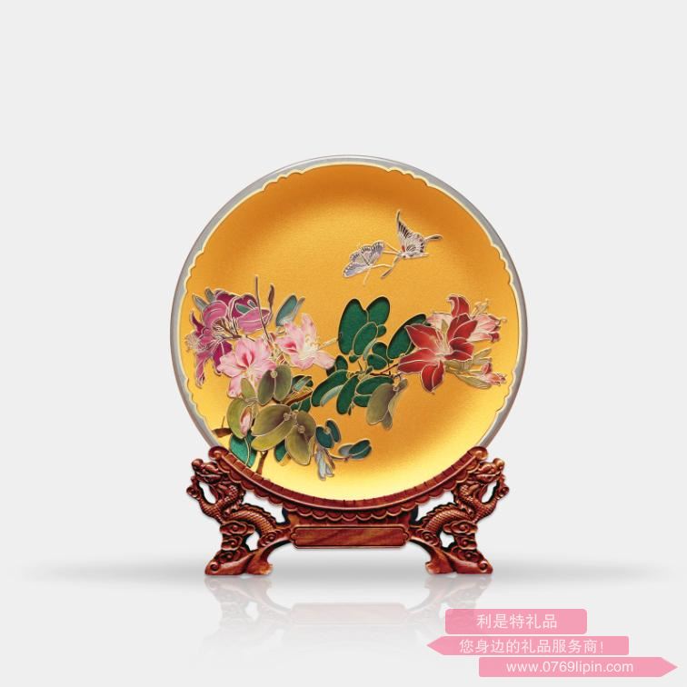 紫荊蝴蝶（金屬掐絲）