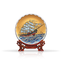 一帆風(fēng)順（金屬掐絲）