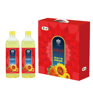 中糧塔源紅花食用植物調(diào)和油禮盒