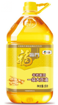 中糧·福臨門非轉(zhuǎn)基因 一級大豆油5L