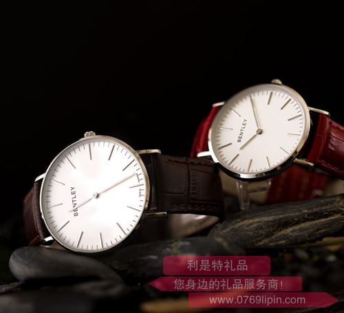 BL520-1314LWWR  BENTLEY 鋼色殼白面紅色鱷紋牛皮表帶 女士腕表
