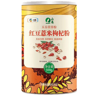 中糧山萃紅豆薏米枸杞營(yíng)養(yǎng)粉（罐）
