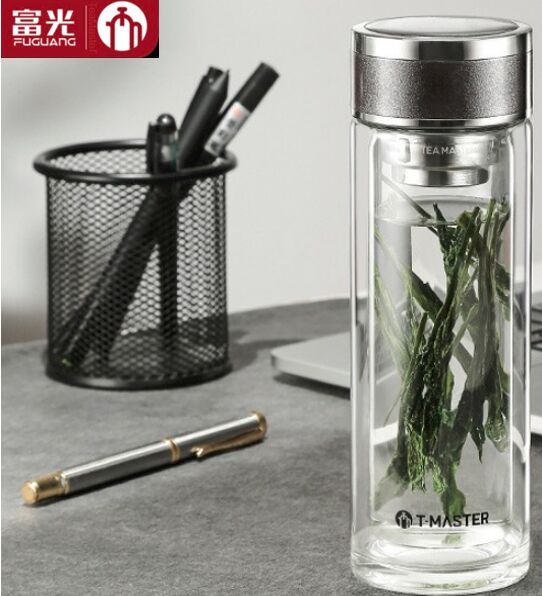 富光茶馬仕雙層商務玻璃杯T6型