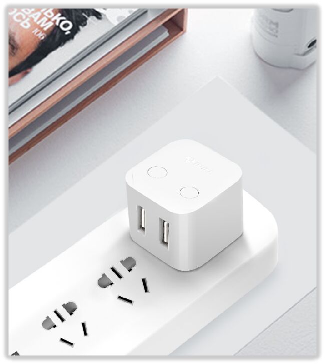 公牛自動(dòng)防過充USB充電器 U8212T