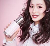 TD50300102 柔櫻粉 獨(dú)角犀Rhinolife 復(fù)古時尚保溫杯 350mL