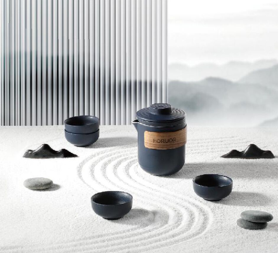 陶趣旅行茶具（墨藍）