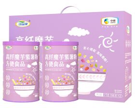 中糧可益康高纖魔芋紫薯粉禮盒