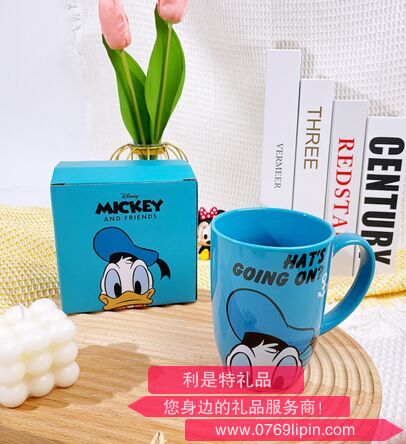 迪士尼唐老鴨530ML陶瓷馬克杯彩盒裝