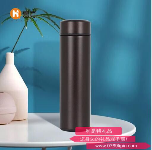 惠尋不銹鋼保溫杯咖色500ml