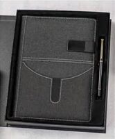 A5鏡面收納內(nèi)置8000mAh 電源本(配902簽字筆)