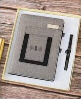 A5磁扣無(wú)線內(nèi)置10000mAh 口袋本(配連邦簽字筆)