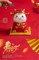 5寸馬上發(fā)財存錢罐