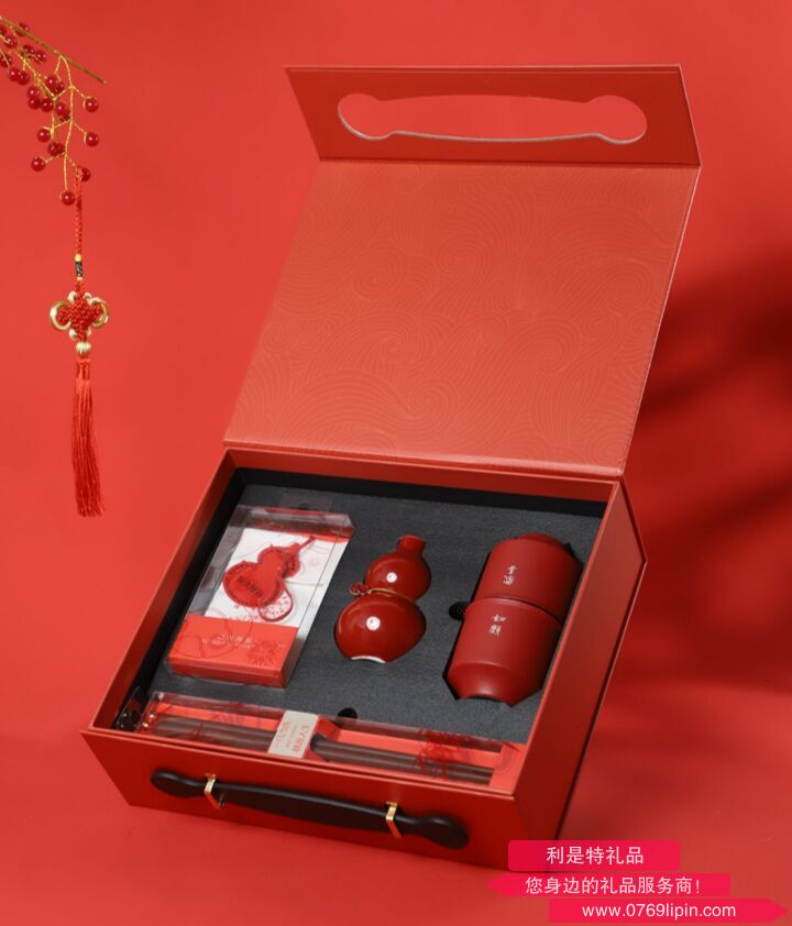 香袋+福祿花插+陶瓷主人杯+元寶招財筷